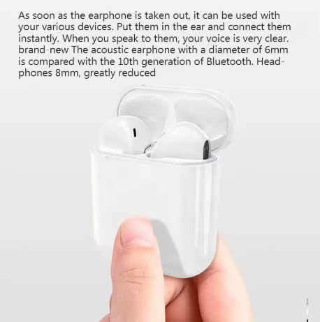 Apple-Friendly Bluetooth Headset – 24H Battery, Crystal Calls