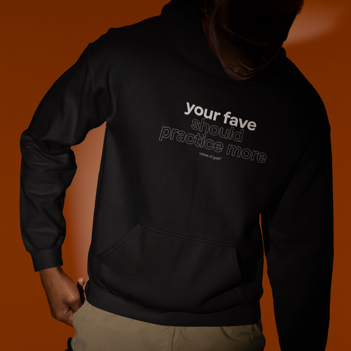 your fave should practice more Hoodie